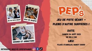 Pep's : jeu de piste géant à Nancy